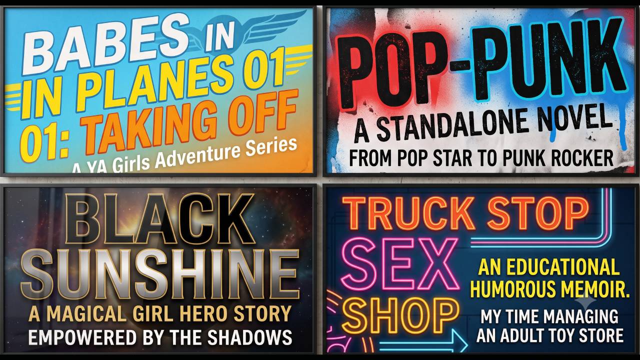 Mimi Creative Writing Projects: Babes in Planes, Pop-Punk, Black Sunshine, Truck Stop Sex Shop
